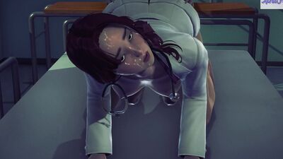 Experience the ultimate 3D Hentai - Doctor Demonstrates New Healing Sex with a White Creampie in POV