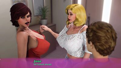 Stepmom with massive tits gives a steamy bedtime BJ in Hentai