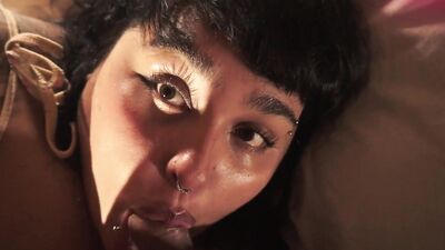 AlisonGonzalez26 gets mercilessly destroyed in POV while her stepbrother almost caught us!