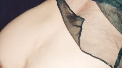 Step sister and her curvy friend take turns on Big Dick in amateur POV