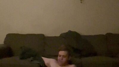 Thick Australian wife moans loud while getting fucked hard on the couch