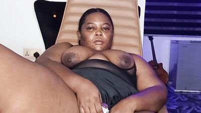 Mara Exotic, the horny housewife, pleasures herself with squirting and moaning
