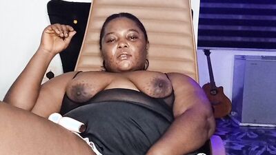 Mara Exotic, the horny housewife, pleasures herself with squirting and moaning