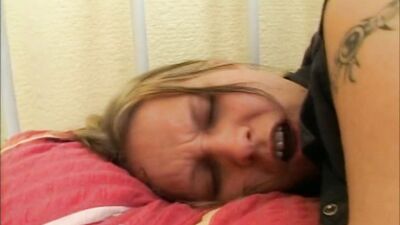 Chrissy & Asia Deville get their mouths stuffed by a massive cock in a steamy threesome