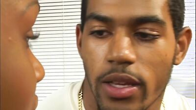 Watch Promise's tight pussy get licked by a massive black dong