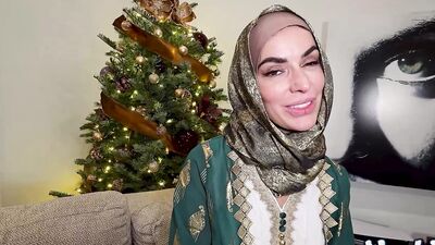 Watch Venus Valencia's Hijab Seduction: A MILF's POV blowjob with big tits and hardcore doggystyle action!