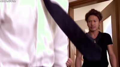 Ayano Murasaki & her MILF friend get creampied in a thief's POV