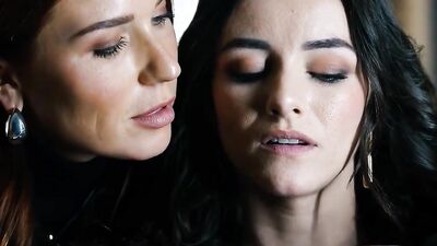 Kinky mature lesbians dominate and humiliate their way to a hot and heavy orgasm