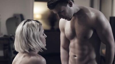 Naughty MILF Kit Mercer teaches how to give a blowjob with her mouth and pussy