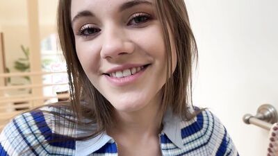 Rose Carter, the naughty stepdaughter, gets her mouth and body drilled in POV