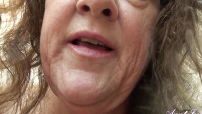 Watch this hot redhead stepmom get naughty with taboo toys in homemade solo video