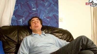 Kinky German MILF with tindee meets stranger for hot sex casting