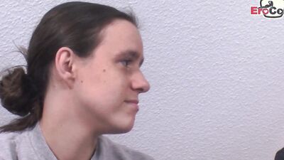 German Stepsister Fucks Stepbrother with Curvy Body & Takes a Cumshot