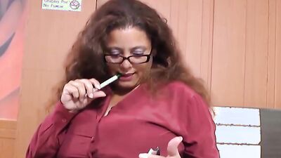 Watch these curvy mature Latina grannies bang a lucky guy with their massive tits