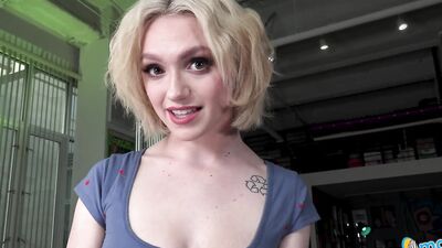 Stepdaddy punishes Gracie Gates for her naughty antics with his big dick