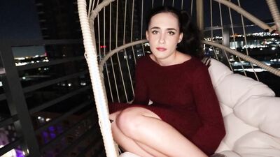 Kinky stepsis seduces me into taking her first black cock - POV style!