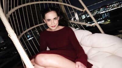 Kinky stepsis seduces me into taking her first black cock - POV style!