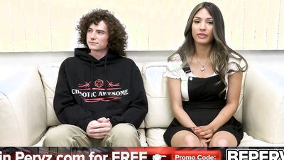 Stepbro & his hot stepsister can't get enough of each other - Jodie, Nina & Ryan get wild with a big dicked therapist