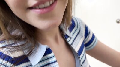Rose Carter is a naughty stepdaughter who loves to suck and fuck in POV