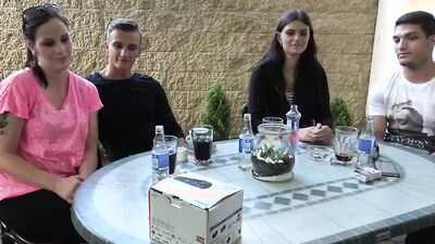 Alice Nice & her husband swap wives for the first time - MILF gets a hardcore anal pounding!