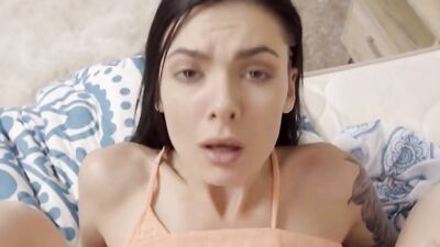Marley Brinx and her Step Sis get wild with toys in a hardcore threesome