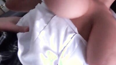 Mature brunette with huge tits escapes from her friendzone with a POV twist