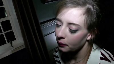 Watch the ultimate challenge for a busty mature babe: taking a huge creampie in private with her man