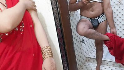 Stepmom catches stepson in the act & gives him a hot creampie