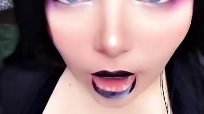 Solo Step-Mommy dominates & milks your cock dry with her mouth and dildo