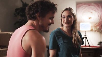 Stepmom Ophelia Kaan bangs her stepson's massive rod in HD