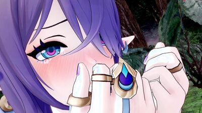 Genshin Impact's forest sexcapade: A hentai full of big natural tits and uncensored fantasy