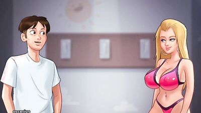 Stepmom Summertime Saga craves new experiences in hot sex with 3D hentai game play