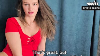 Stepmom teaches you how to use a condom with her steamy blowjob and deepthroat skills.