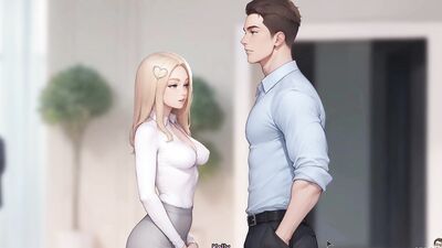 Pleasure gives Foxy a hot mom-daughter fuck in the restroom - Episode 5 - Restroom Handjob by Foxy