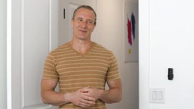 Stepdad can't resist petite pornstar Demi Hawks' dirty talk & handjob skills
