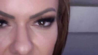 Stepmom Aila Donovan breeding with her big-dicked stepson in hardcore POV action