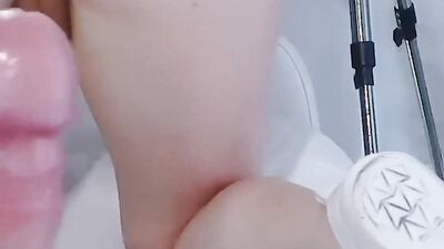Watch Nikki Sweet's natural big tits bounce in this homemade interview with POV action