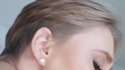 Alicia Williams gets her small tits and tight pussy pounded hard in POV