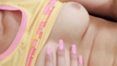 Carmen Rae's deepthroat fantasy: a romantic stepmom with small tits and a big appetite for POV action