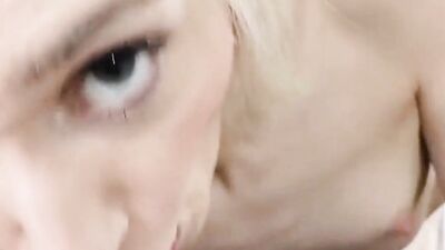 Big Dick's stepdaughter Chanel Shortcake takes his POV virginity in a hot college booty shorts video