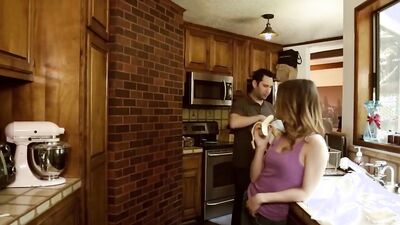 Kristen Scott gets naughty with stepdad's big cock in steamy doggy-style ride (Tommy Pistol)