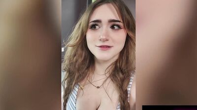 Stepdaughter Lilibet Saunders shows off her big tits & rides stepdad's cock like a pro