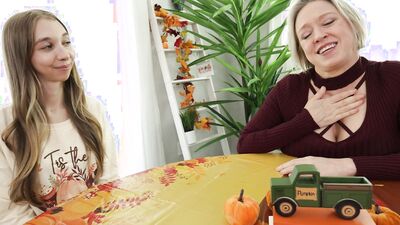 Breezy Bri Dee Williams gets her stepbro's big dick while step mom is out