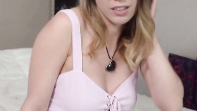 Jade Nile's step fantasy: Big Dick fills her up & makes her suck & ride it hard