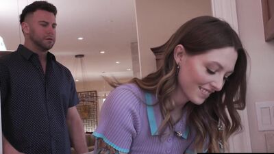 Ailee Anne's tight ass gets a workout from Seth Gamble in short shorts