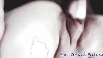 Stepdad punishes me with his big cock while I'm playing with my tight pussy and Zoey Portland is watching!