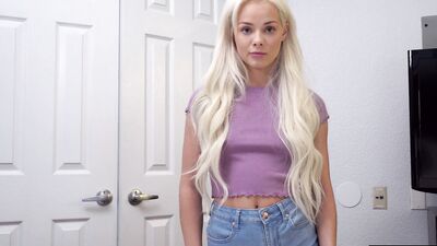 Elsa Jean trades sex for stepbro's cash in hot nubilesporn video