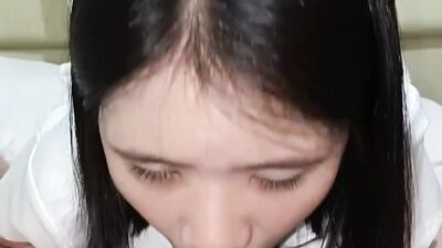 Asian student 18-year-old motionParAble step an stepsister gets fucked & creampied in in exclusive