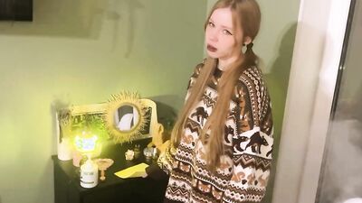 Yuiwoo, a cute teen, gets punished with humiliation & hard dick