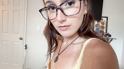 Step sister Violet Moon gets dirty with Danny Dirt in hot POV sex tape!